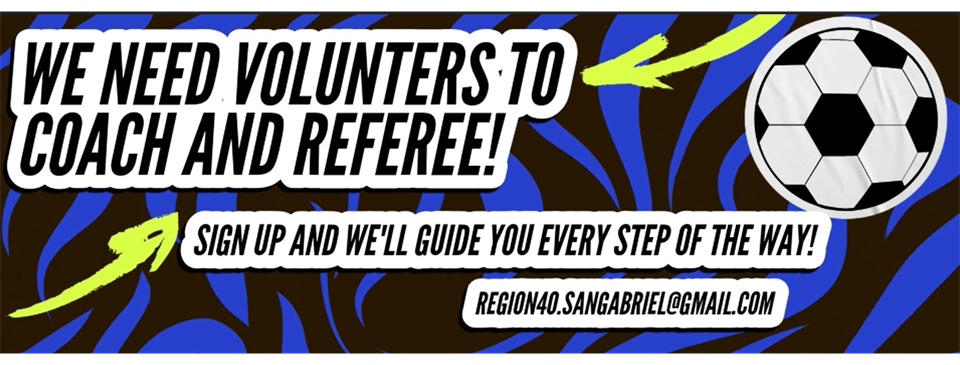 Region 40 Needs Volunteers
