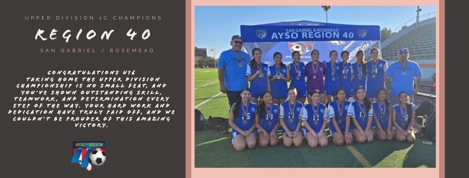 2025 Upper Division 1C Champions